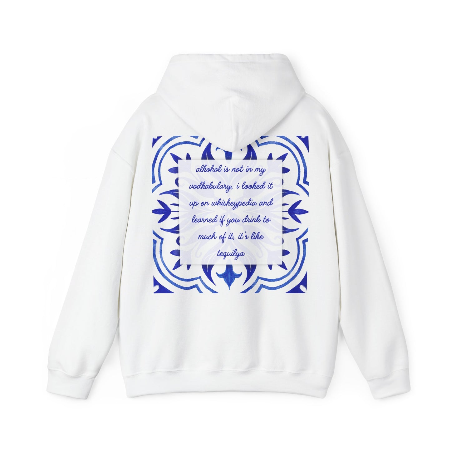 Unisex hooded Sweatshirt 'I looked it up in my vodkabulary'