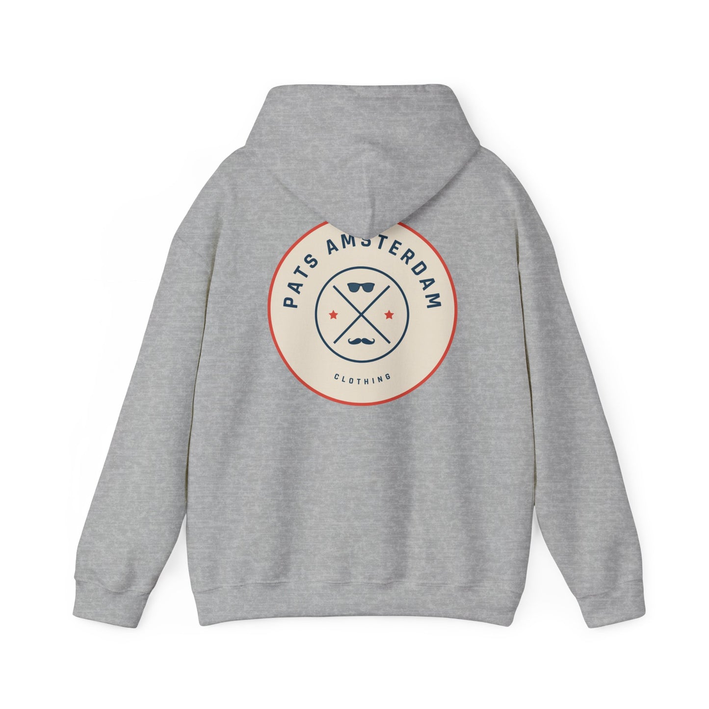 Unisex Heavy Blend™ Hooded Sweatshirt - Retro Style Amsterdam Design