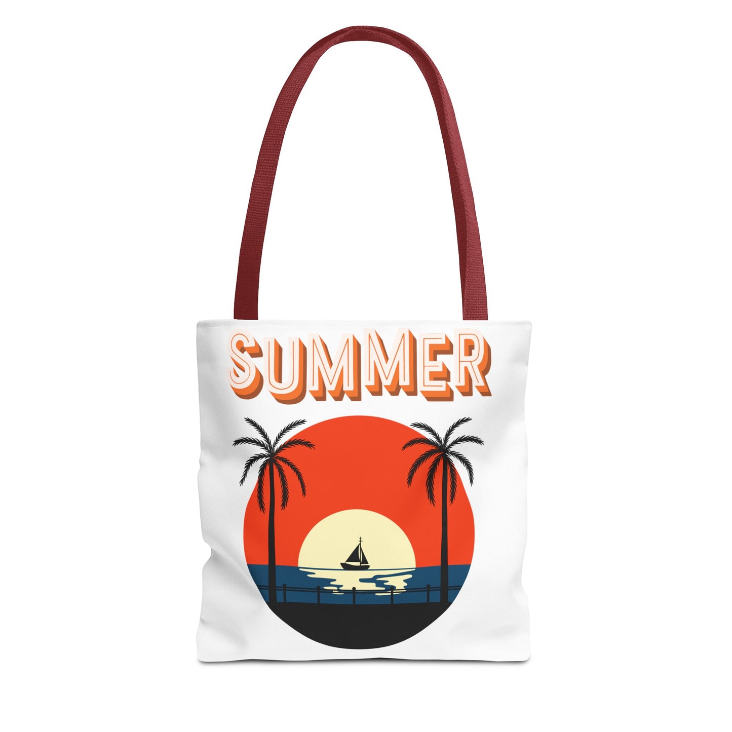 Retro tas "Zomer en strand"