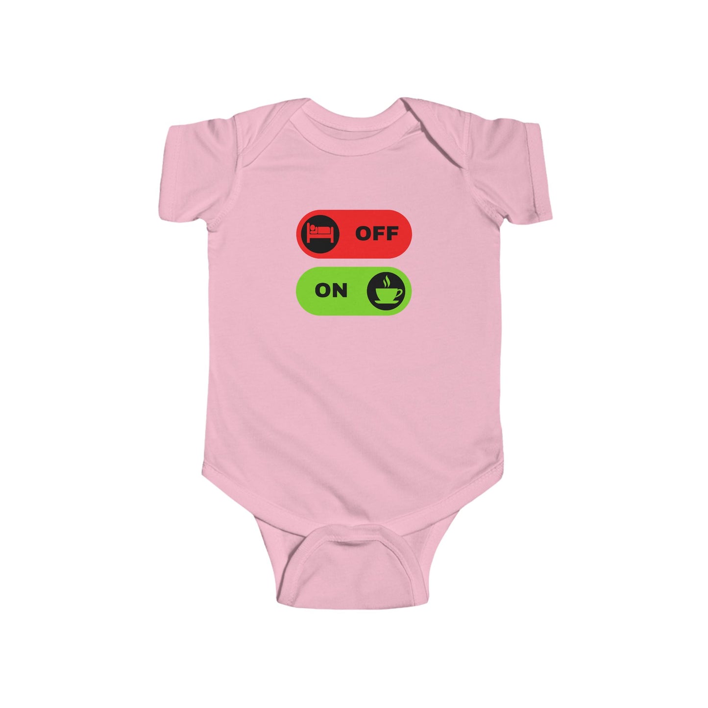 Funny Baby Bodysuit - Sleep Mode ON/OFF | Cute Infant Outfit for Newborns