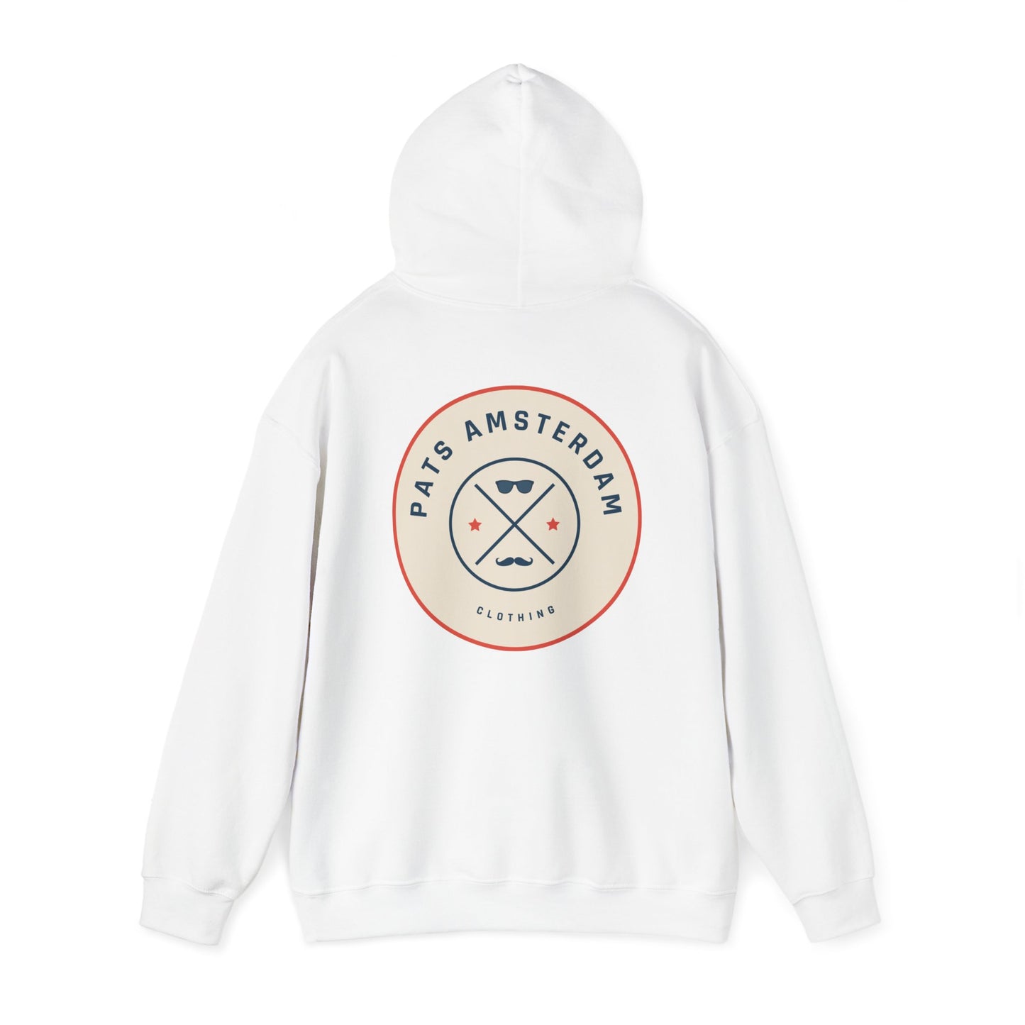 Unisex Heavy Blend™ Hooded Sweatshirt - Retro Style Amsterdam Design