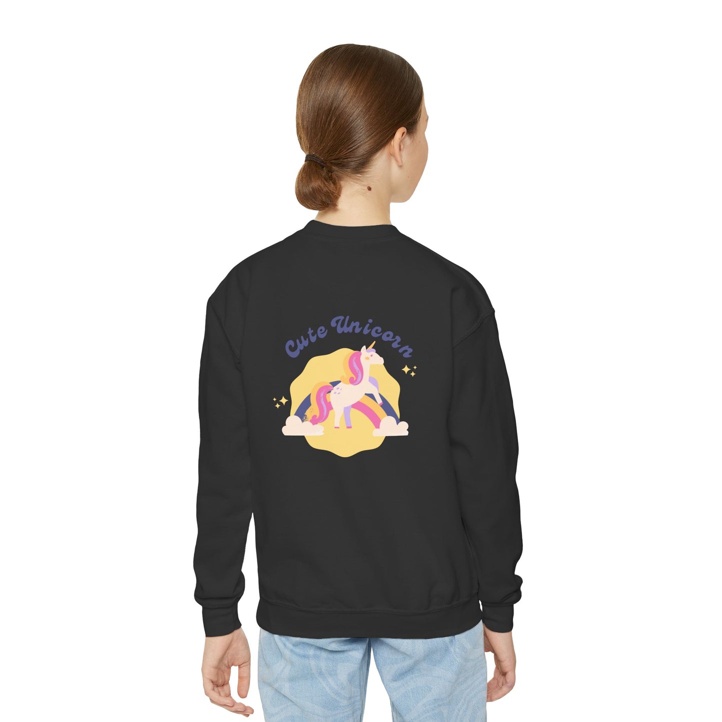 Cute Unicorn Youth Sweatshirt - Cozy & Fun for Kids