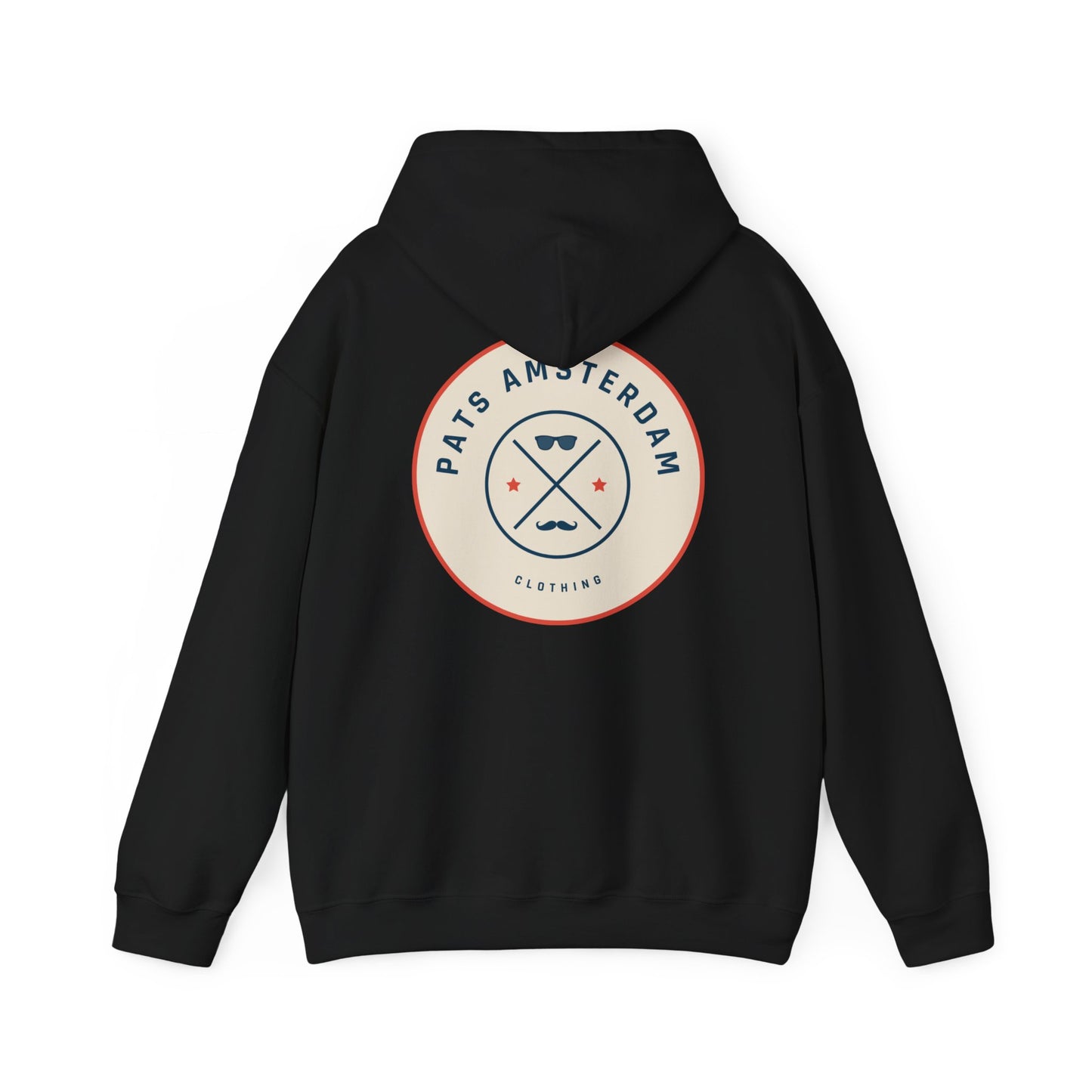 Unisex Heavy Blend™ Hooded Sweatshirt - Retro Style Amsterdam Design