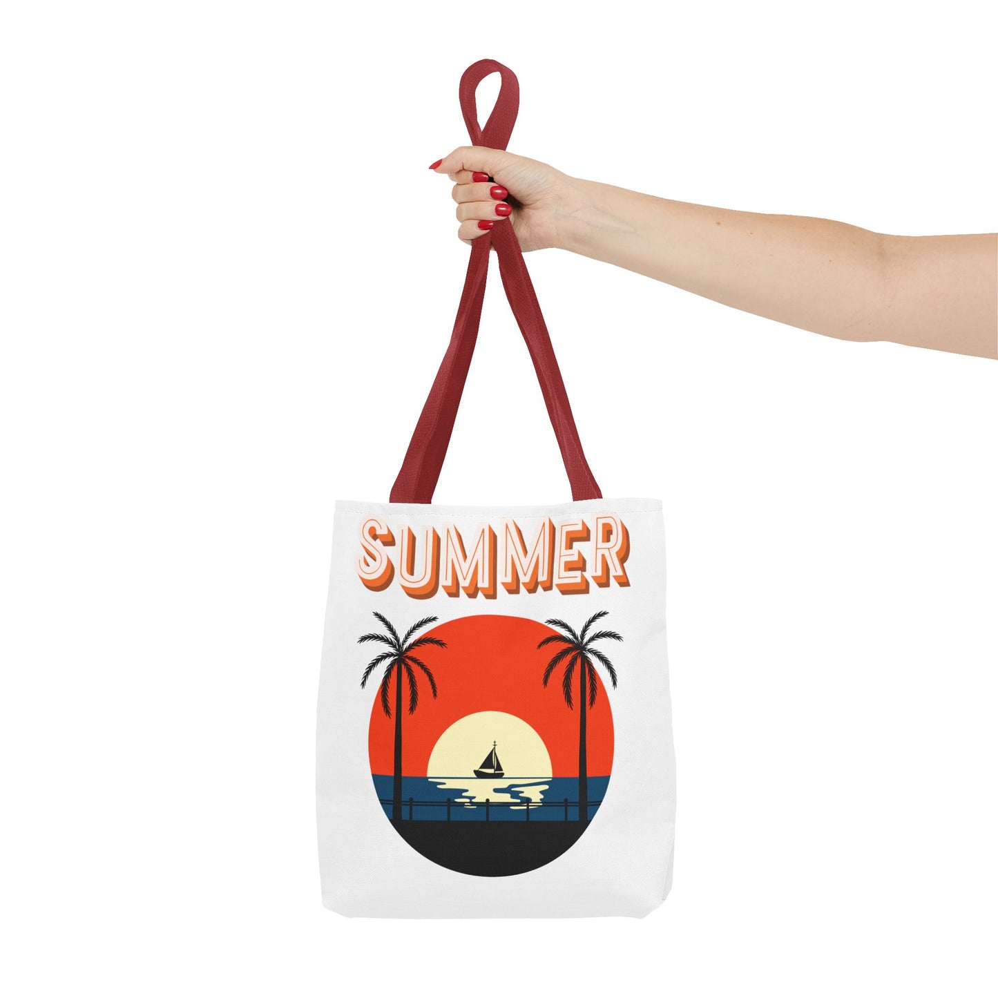 Retro tas "Zomer en strand"