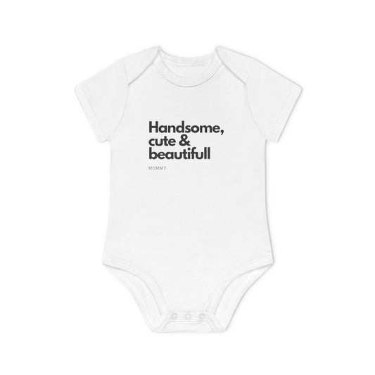 Romper 'Handsome, Cute & Beautiful'