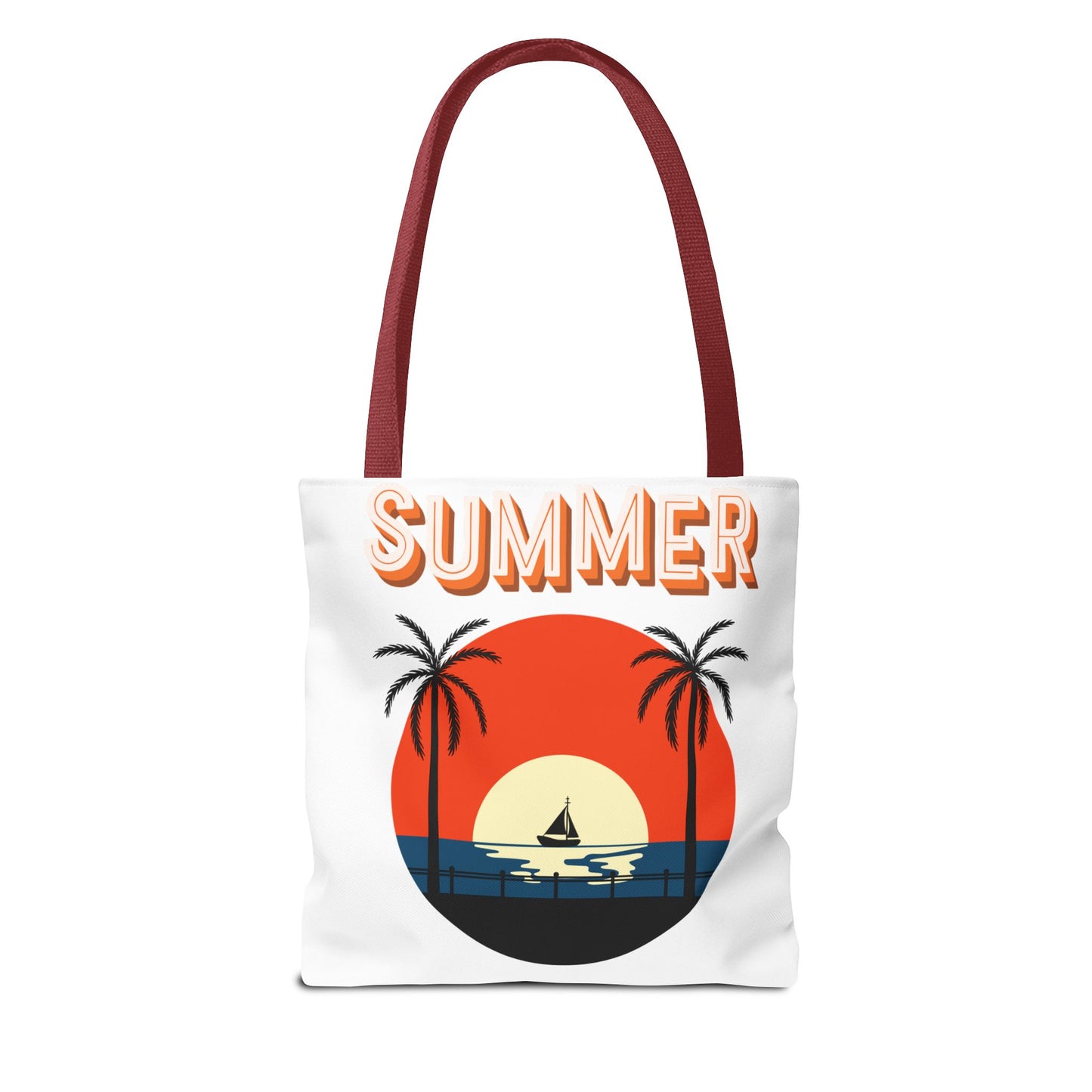 Retro tas "Zomer en strand"