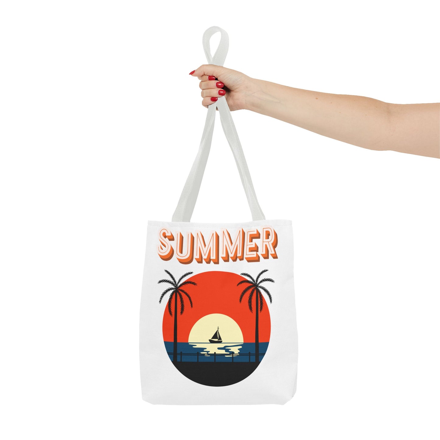 Retro tas "Zomer en strand"