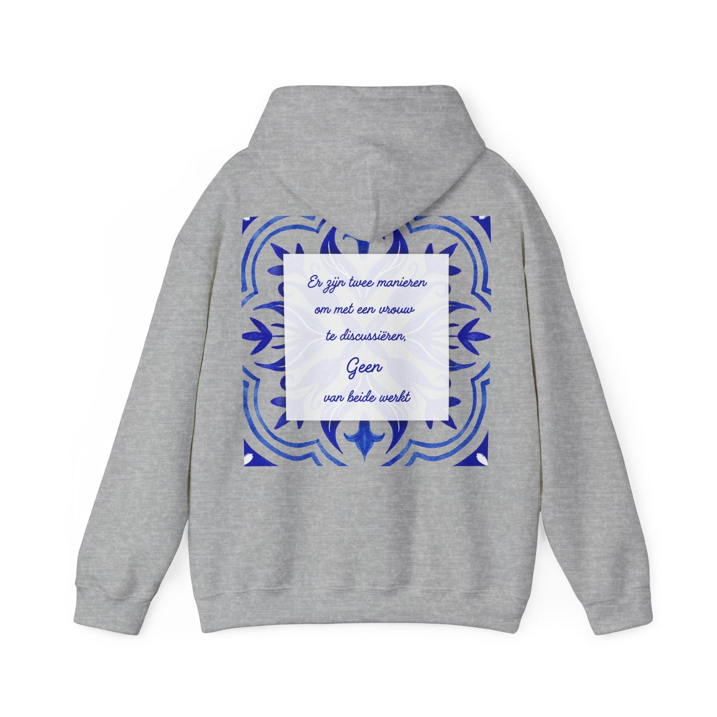 Unisex Hooded Sweatshirt - 'Twee mogelijkheden'