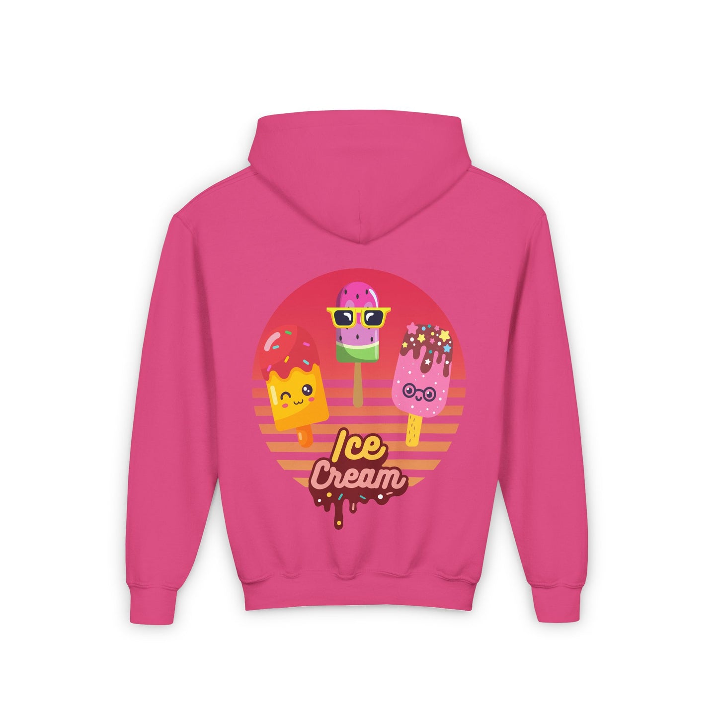 Happy Icecream Hooded sweatshirt