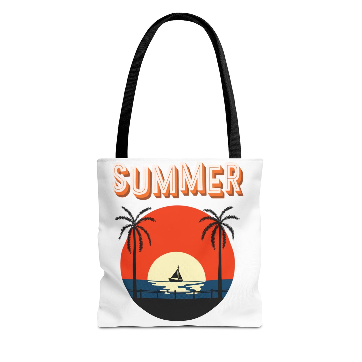 Retro tas "Zomer en strand"