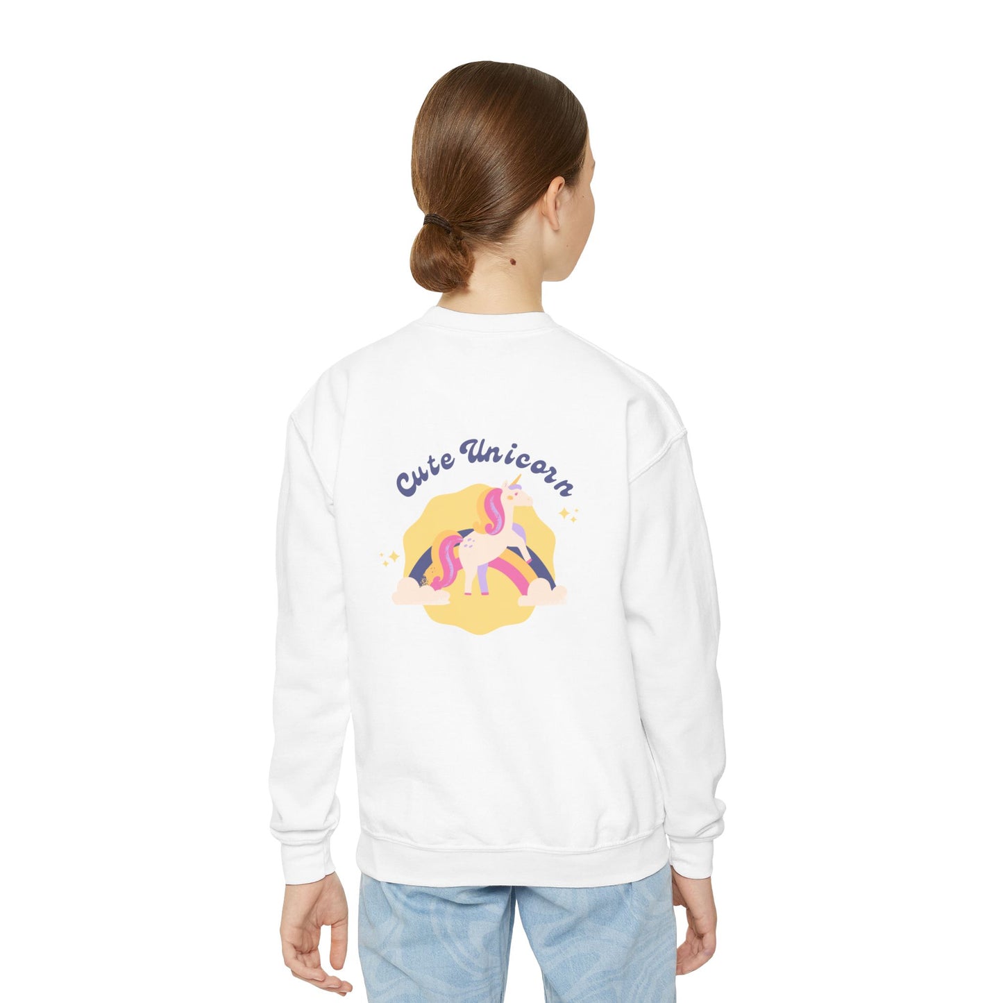 Cute Unicorn Youth Sweatshirt - Cozy & Fun for Kids