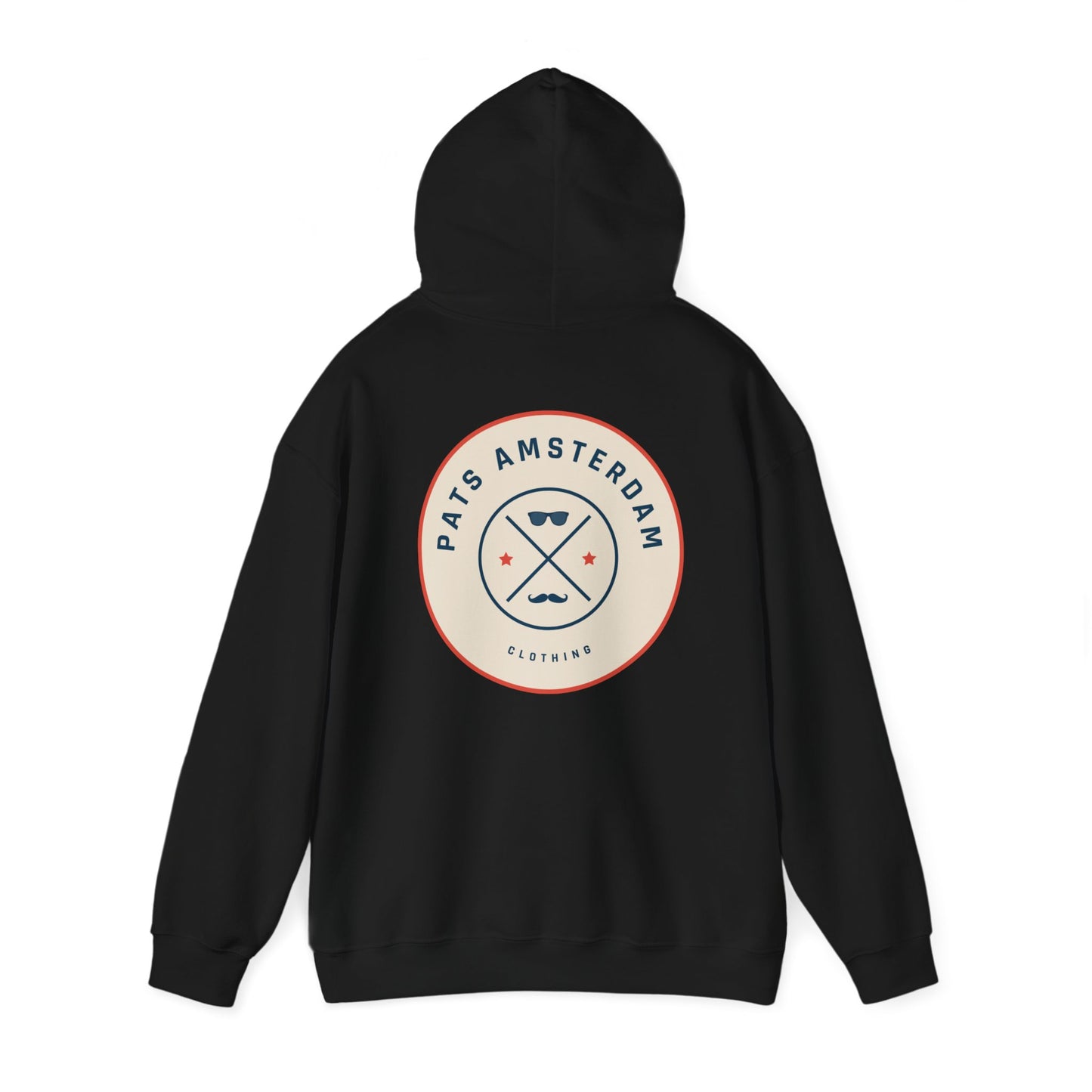 Unisex Heavy Blend™ Hooded Sweatshirt - Retro Style Amsterdam Design