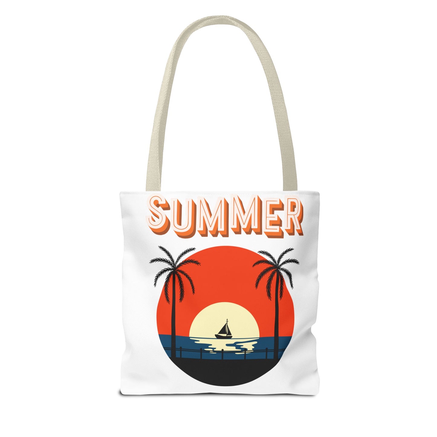 Retro tas "Zomer en strand"