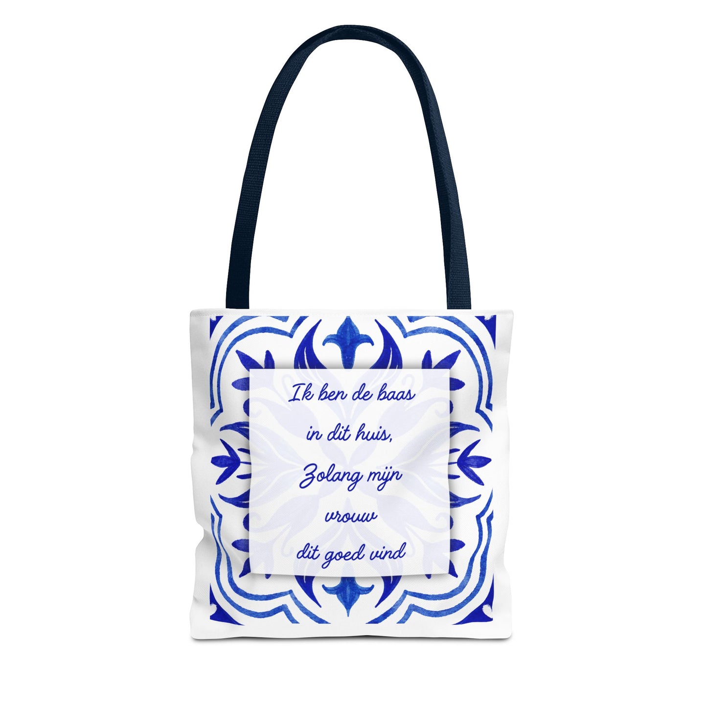 "Huis baas" oud hollandse, tote bag - Leuk cadeau voor koppels