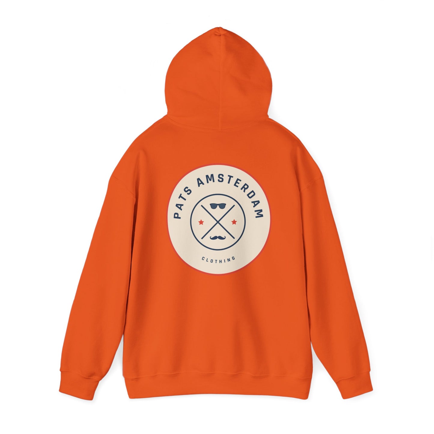 Unisex Heavy Blend™ Hooded Sweatshirt - Retro Style Amsterdam Design