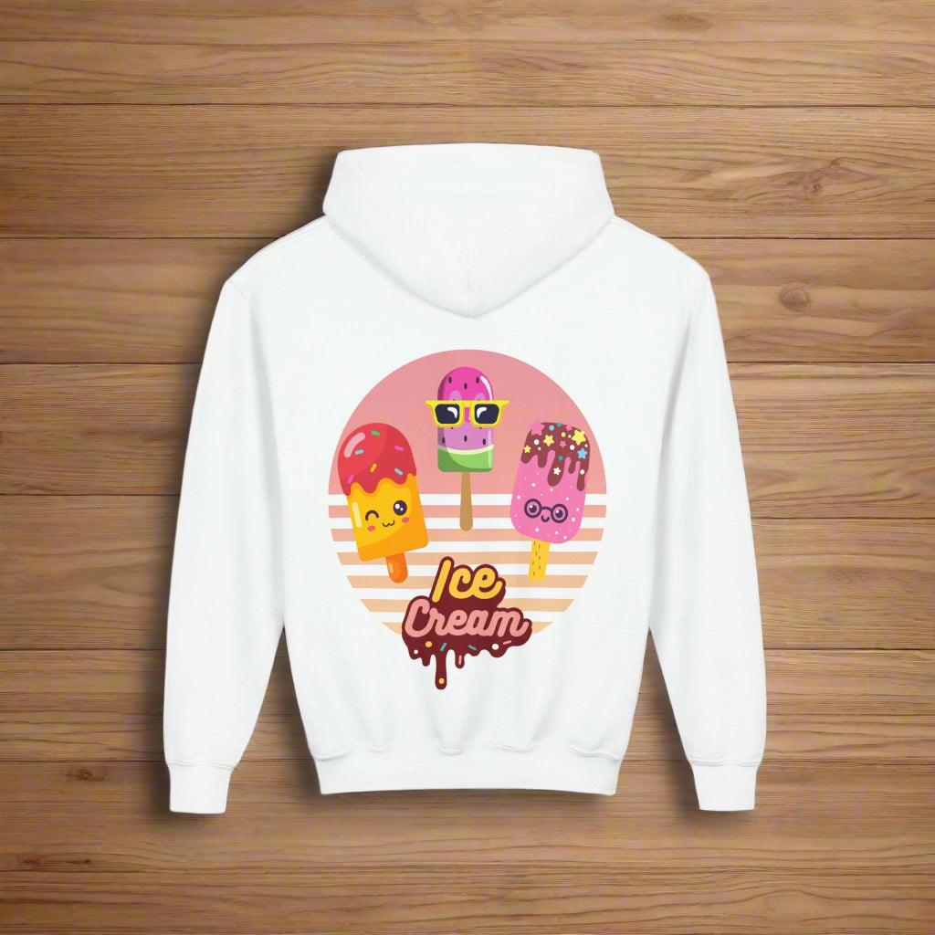 Happy Icecream Hooded sweatshirt