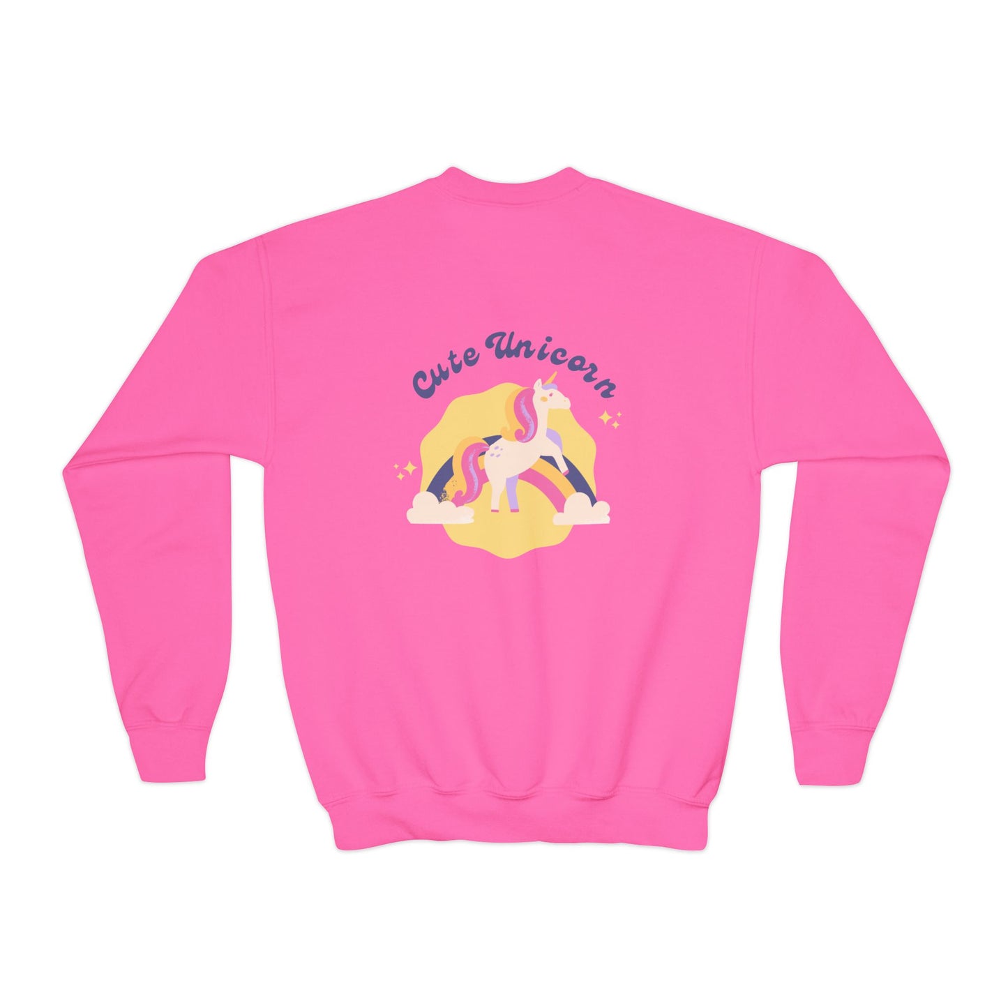 Cute Unicorn Youth Sweatshirt - Cozy & Fun for Kids