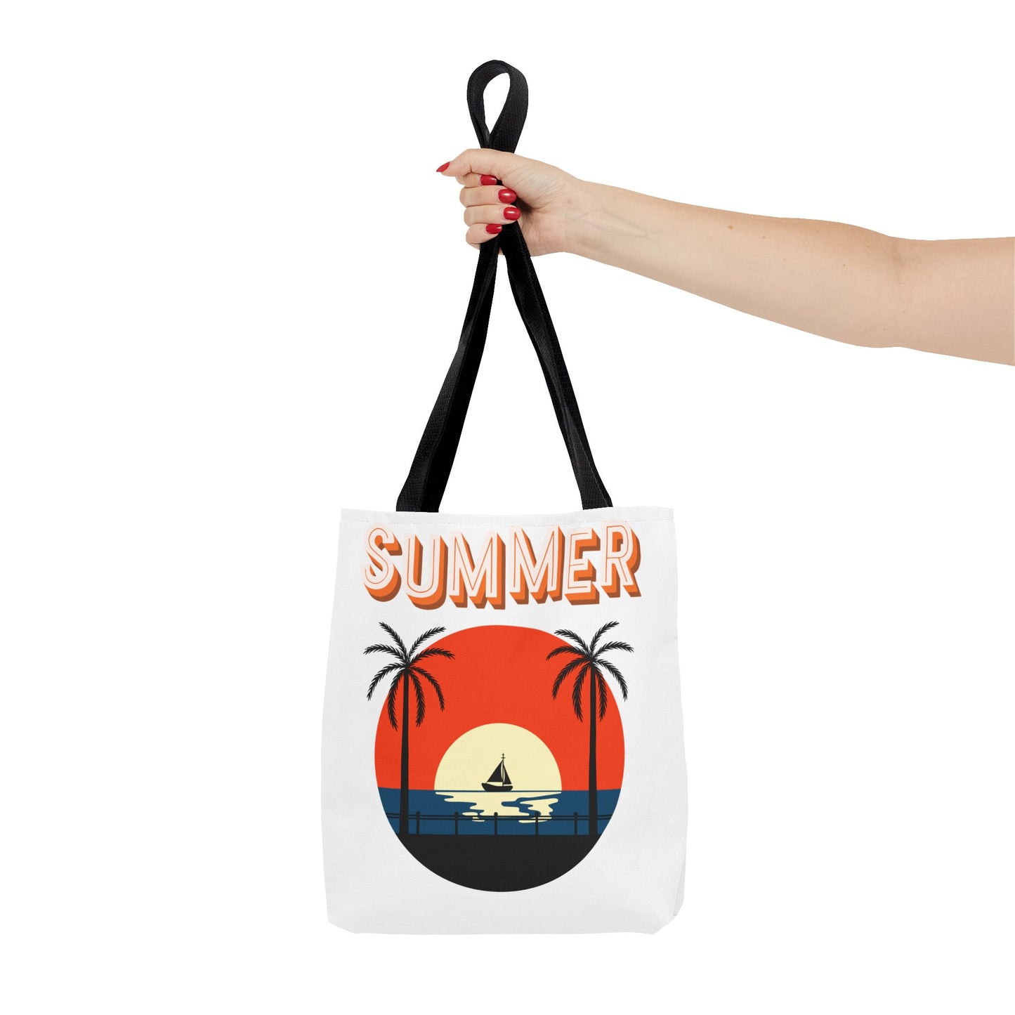 Retro tas "Zomer en strand"