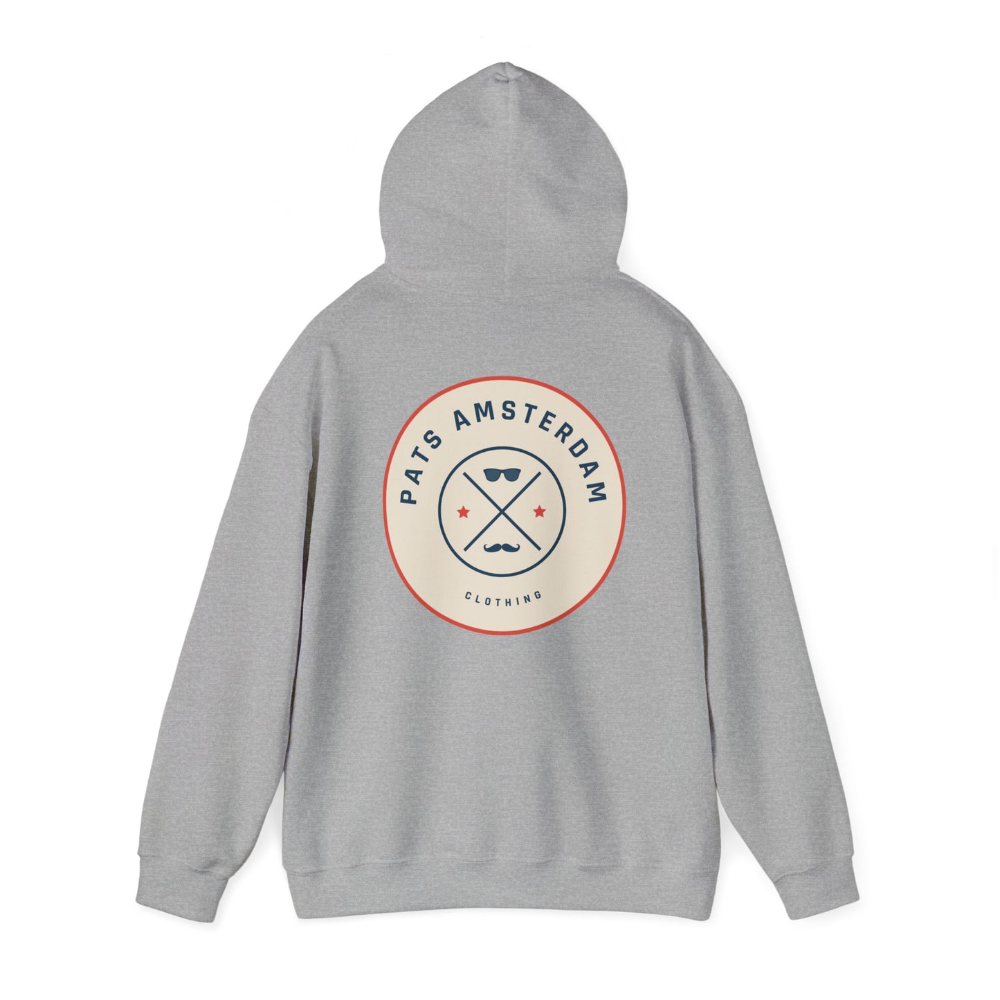 Unisex Heavy Blend™ Hooded Sweatshirt - Retro Style Amsterdam Design