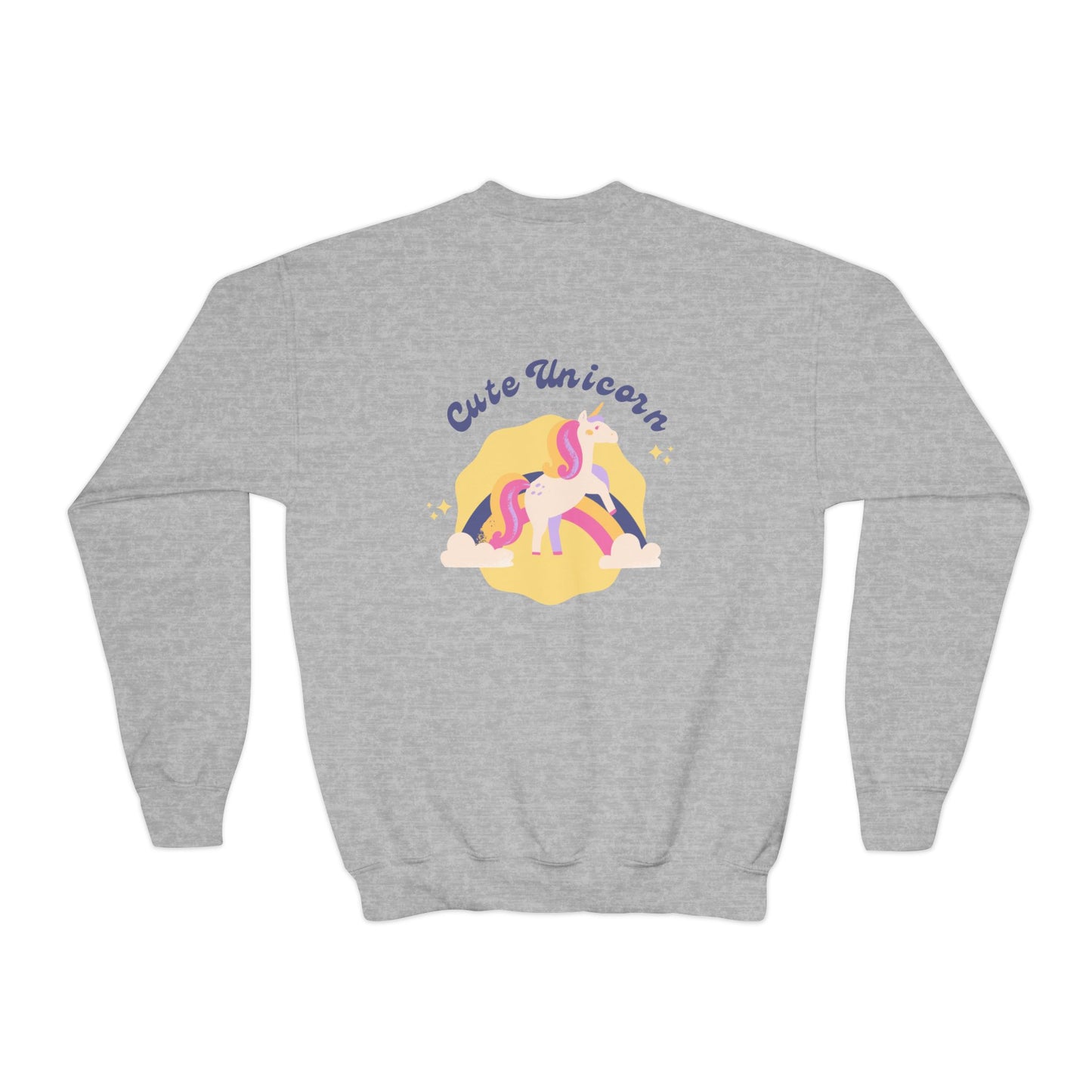 Cute Unicorn Youth Sweatshirt - Cozy & Fun for Kids