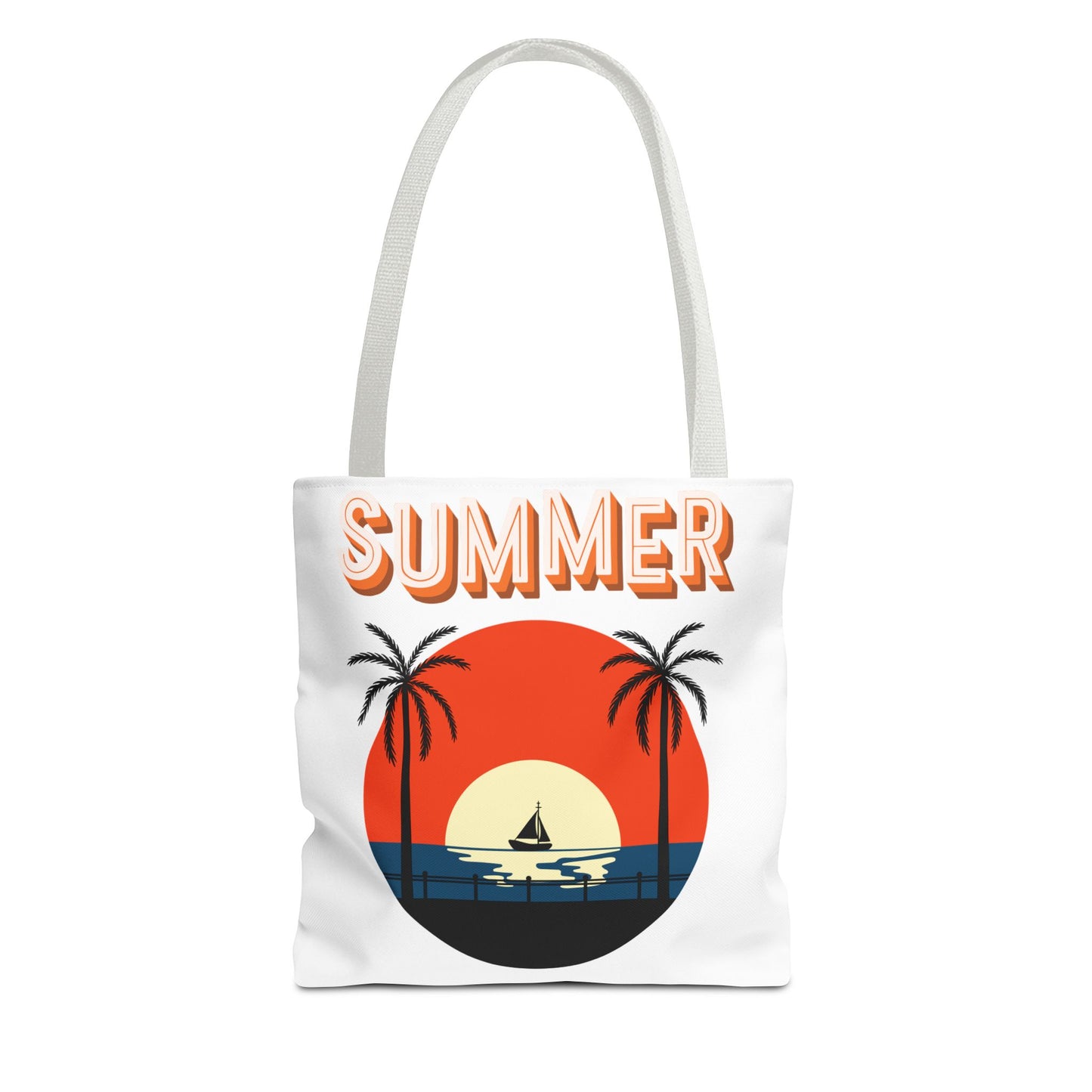 Retro tas "Zomer en strand"