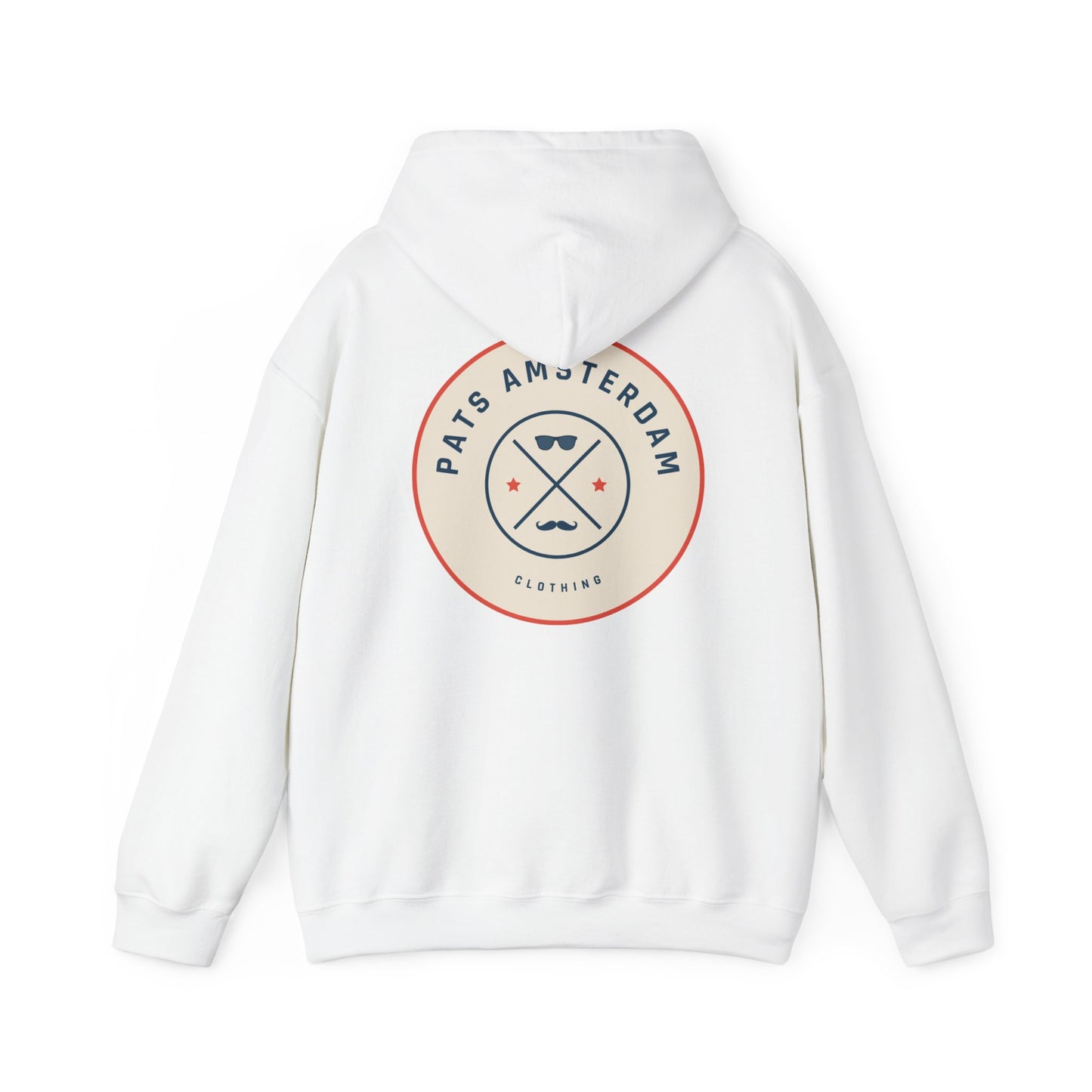 Unisex Heavy Blend™ Hooded Sweatshirt - Retro Style Amsterdam Design