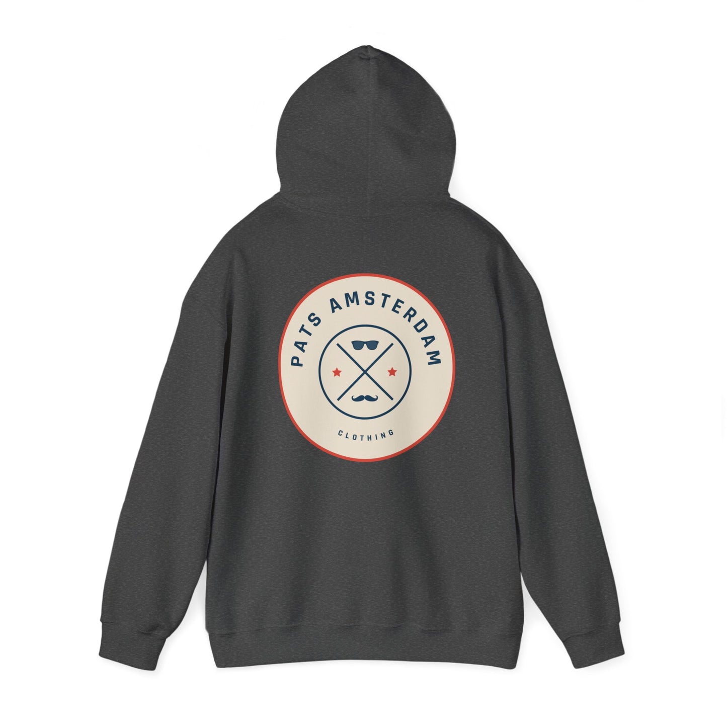 Unisex Heavy Blend™ Hooded Sweatshirt - Retro Style Amsterdam Design