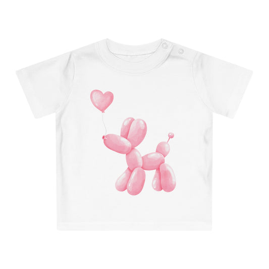 Cute Pink Balloon Dog T-Shirt